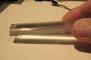 Cylinder lens converts point to line
