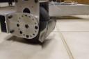 Skid plate retracted