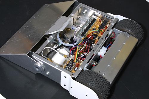 Top view with cover removed