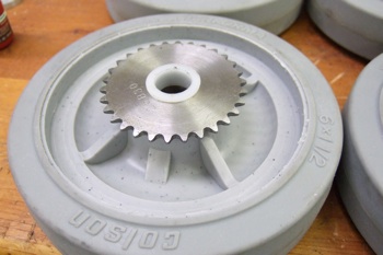 Wheel and Sprocket