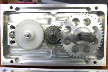 weight reduced Flip-O-Matic gearbox